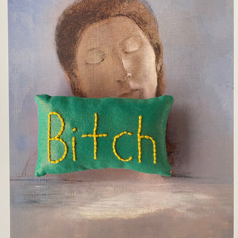 A Little Bitch Pillow for your Little Bitch Tears®