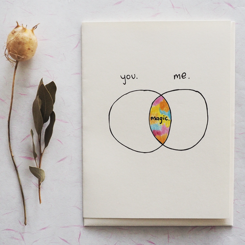 You, Me, Magic - Greeting Card